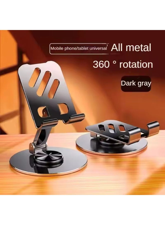 "Mobile & Tablet Desk Stand Metal Rotating – Highly Practical Design, Perfect for Study, Work & Watching Videos, Flexible 360° Viewing, Compatible with 4.7–13 Inch Devices" - Image 4